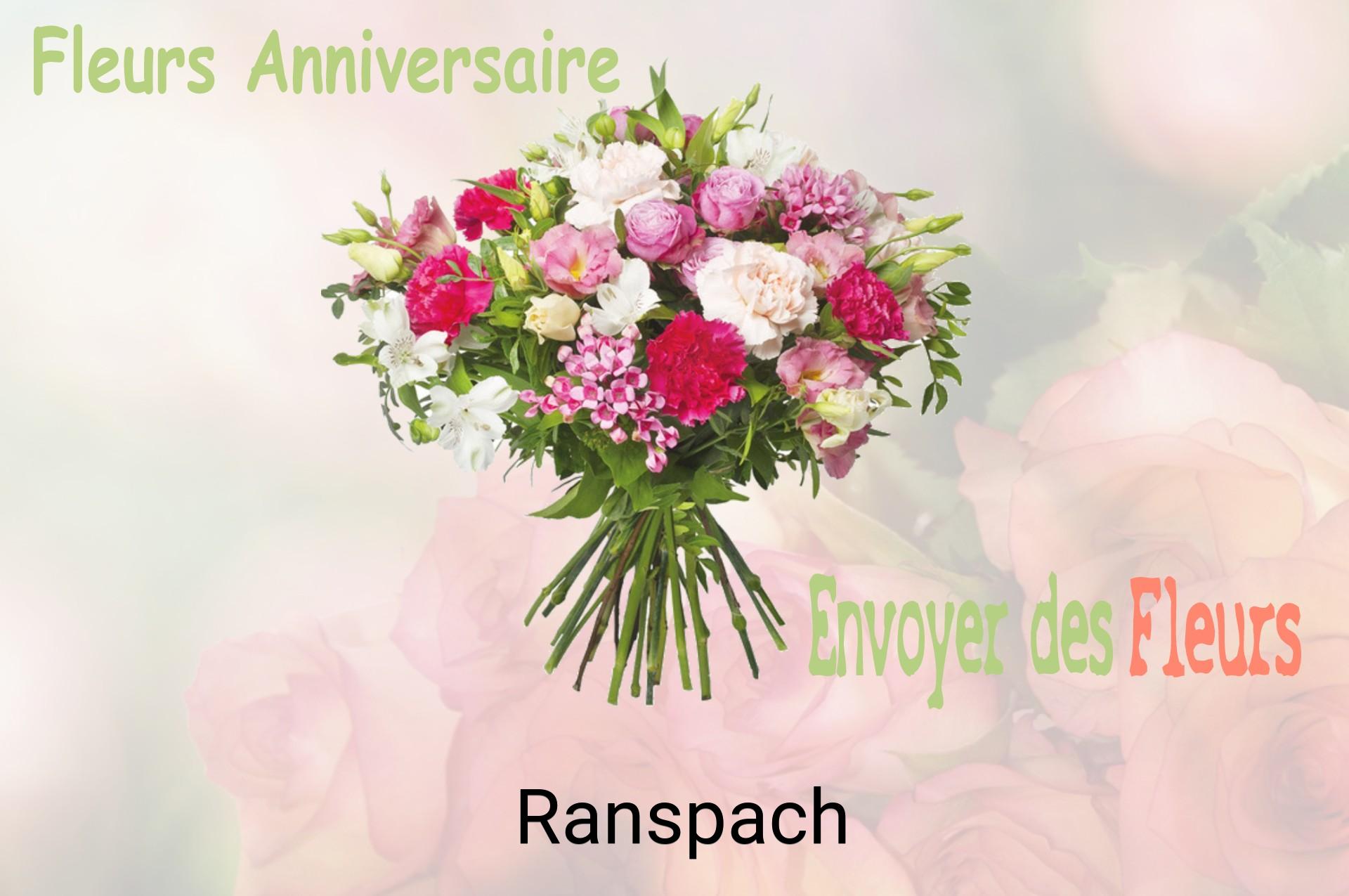 Bouquet de fleurs d’anniversaire livré à Ranspach